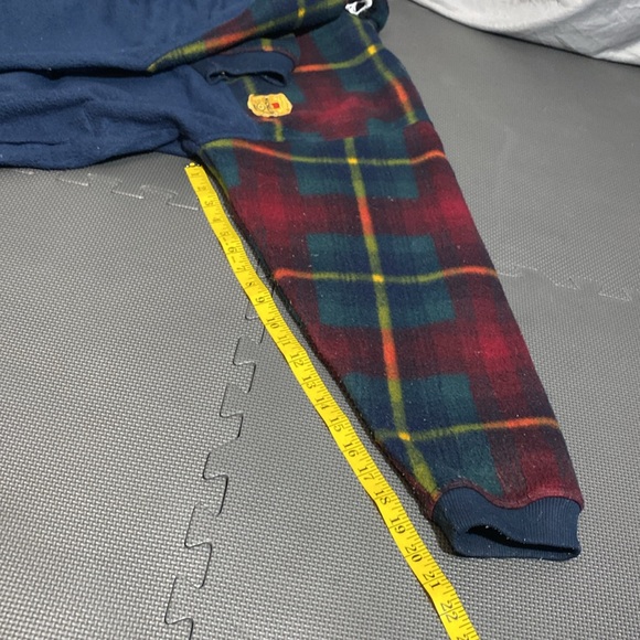 Vintage Bugle Boy Plaid Quater Zip Sweater - Picture 15 of 15